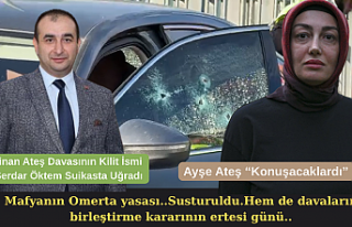 Sinan Ateş Davasının Kilit İsmi Serdar Öktem...