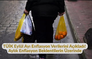 TÜİK Eylül Ayı Enflasyon Verilerini Açıkladı!...