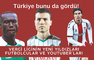 Türkiye bunu da gördü! Vergi Liginin Yeni Yıldızları:...