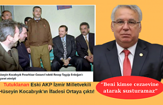 Tutuklanan Eski AKP İzmir Milletvekili Hüseyin Kocabıyık'ın...