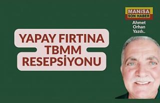 YAPAY FIRTINA: TBMM RESEPSİYONU / Ahmet Orhan Yazdı...