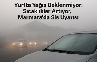 Yurtta Yağış Beklenmiyor: Sıcaklıklar Artıyor,...