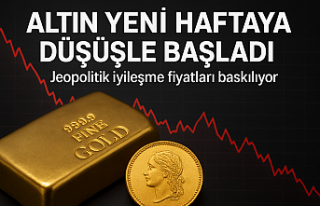 Altın Yeni Haftaya Düşüşle Başladı: Jeopolitik...