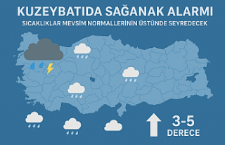 Kuzeybatıda Sağanak Alarmı: Sıcaklıklar Mevsim...