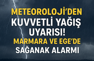 Meteoroloji’den kuvvetli yağış uyarısı! Marmara...
