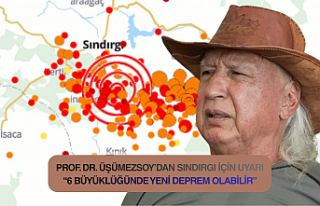 Prof. Dr. Üşümezsoy’dan Sındırgı İçin Uyarı:...