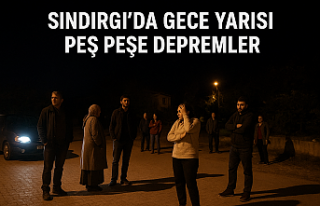 Sındırgı’da Gece Yarısı Peş Peşe Depremler:...