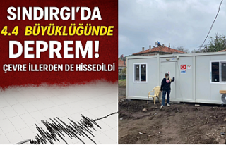 SON DAKİKA! Sındırgı’da 4.4 Büyüklüğünde...