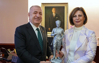 Ümit Özdağ’dan Başkan Ayşe Ünlüce’ye Ziyaret