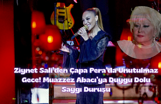 Ziynet Sali’den Çapa Pera’da Unutulmaz Gece:...