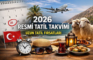 2026 RESMİ TATİL TAKVİMİ BELLİ OLDU: İZİNLERLE...