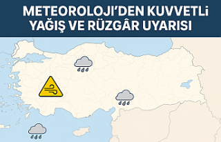 Meteoroloji’den Kuvvetli Yağış ve Rüzgâr Uyarısı:...