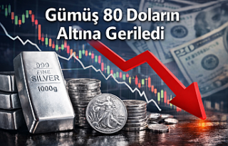Kâr realizasyonu gümüş fiyatını 80 doların...