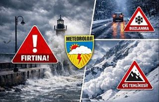 Meteoroloji’den Çok Bölgeli Uyarı: Fırtına,...