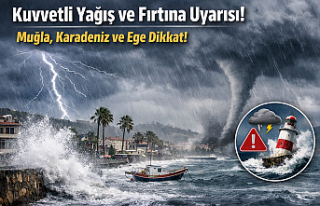 Meteoroloji’den Kuvvetli Yağış ve Fırtına Uyarısı:...