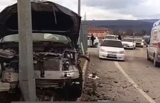 Simav Bursa Yolu Eynal Kavşağı’nda Trafik Kazası:...
