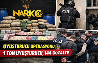 24 İlde Dev Uyuşturucu Operasyonu: 1 Tonu Aşkın...