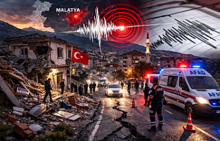Malatya’da Güne Depremle Uyanıldı