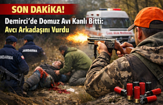SON DAKİKA! Demirci’de Domuz Avı Kanlı Bitti:...
