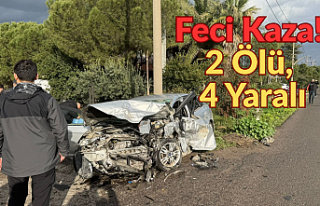 Turgutlu–Salihli Yolunda Feci Kaza: 2 Ölü, 4 Yaralı