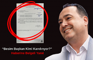 “Besim Başkan Kimi Kandırıyor?” Haberine Belgeli...