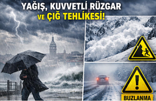 Meteoroloji’den Çifte Uyarı! Yağış, Kuvvetli...
