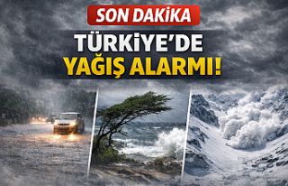 SON DAKİKA | Türkiye Genelinde Yağış Alarmı:...