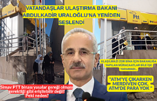 VATANDAŞLAR ULAŞTIRMA BAKANI ABDULKADİR URALOĞLU'NA...
