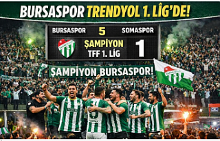 Bursaspor’dan Gövde Gösterisi: 5 Golle Şampiyonluk...