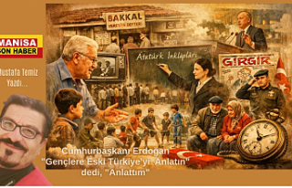Cumhurbaşkanı Erdoğan "Gençlere Eski Türkiye'yi...