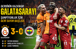 Derbide Gülen Galatasaray: Şampiyonluk İçin Geri...