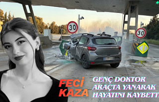 İzmir’de feci kaza: Genç doktor araçta yanarak...