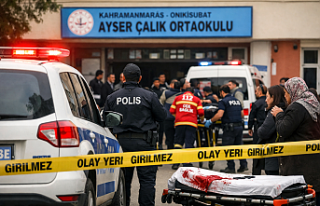 İŞTE O DEHŞET ANLARI! KAHRAMANMARAŞ’TA OKULDA...