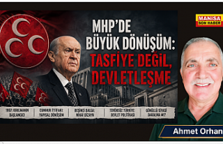 MHP’de Büyük Dönüşüm: Tasfiye Değil, Devletleşme...