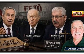 Bülent Arınç’ın Çıkışı, Semih Yalçın’ın...