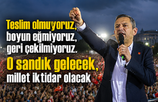 CHP lideri Özel: CHP’yi üçüncü kez açacağız”