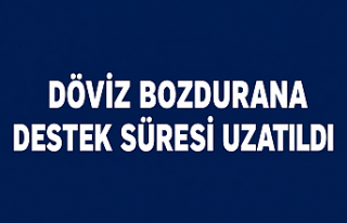 Döviz Bozdurana Destek Süresi Uzatıldı