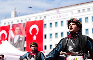 Manisa’da 19 Mayıs Coşkusu meydana taştı