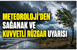 Meteoroloji'den Sağanak ve Kuvvetli Rüzgar...