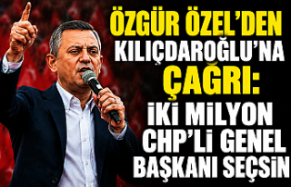 Özgür Özel’den Kılıçdaroğlu’na dikkat çeken...