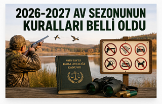 2026-2027 Av Sezonunun Kuralları Belli Oldu
