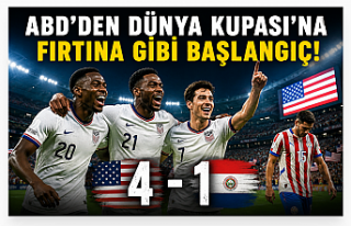 ABD'den Dünya Kupası'na Fırtına Gibi...