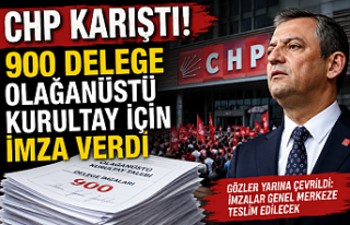 CHP Karıştı! 900 Delege Olağanüstü Kurultay...