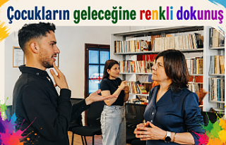 Çocukların geleceğine renkli dokunuş