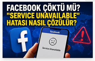 FACEBOOK ÇÖKTÜ MÜ? “SERVICE UNAVAILABLE” HATASI...