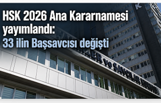 HSK 2026 Ana Kararnamesi yayımlandı: 33 ilin Başsavcısı...