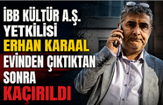İBB Kültür A.Ş. Yetkilisi Erhan Karaal Evinden...