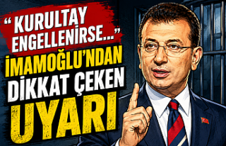 “Kurultay Engellenirse...” İmamoğlu’ndan Dikkat...