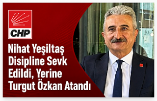 Nihat Yeşiltaş Disipline Sevk Edildi, Yerine Turgut...