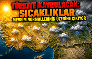 Türkiye Kavrulacak: Sıcaklıklar Mevsim Normallerinin...